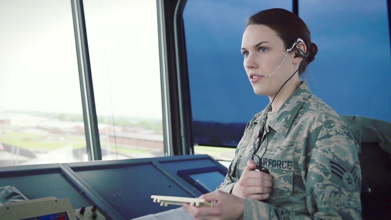 She Has The Most Stressful Job In The World USAF Air Traffic Control 